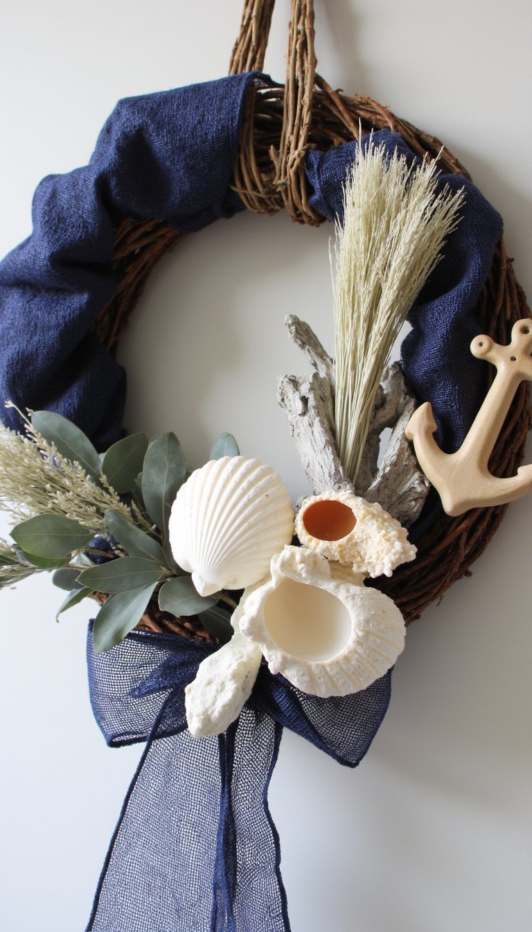 23. Nautical Themed Wreath