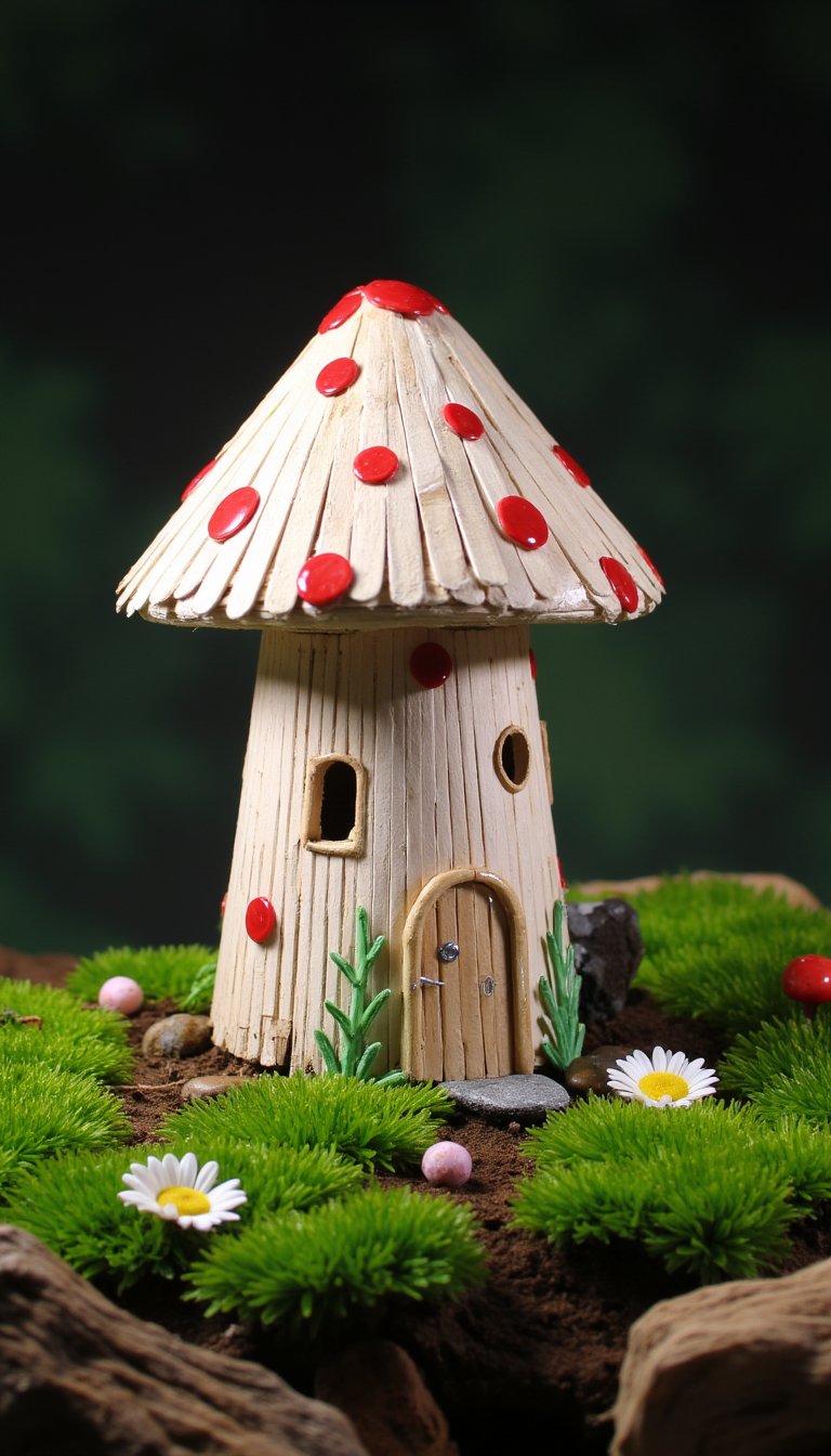16. Enchanting Mushroom House