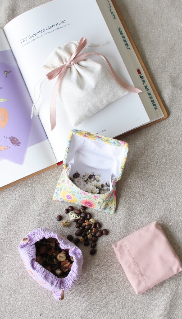 28. DIY Scented Sachets