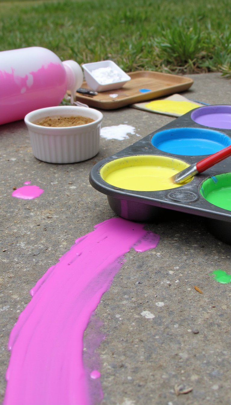 19. DIY Sidewalk Chalk Paint