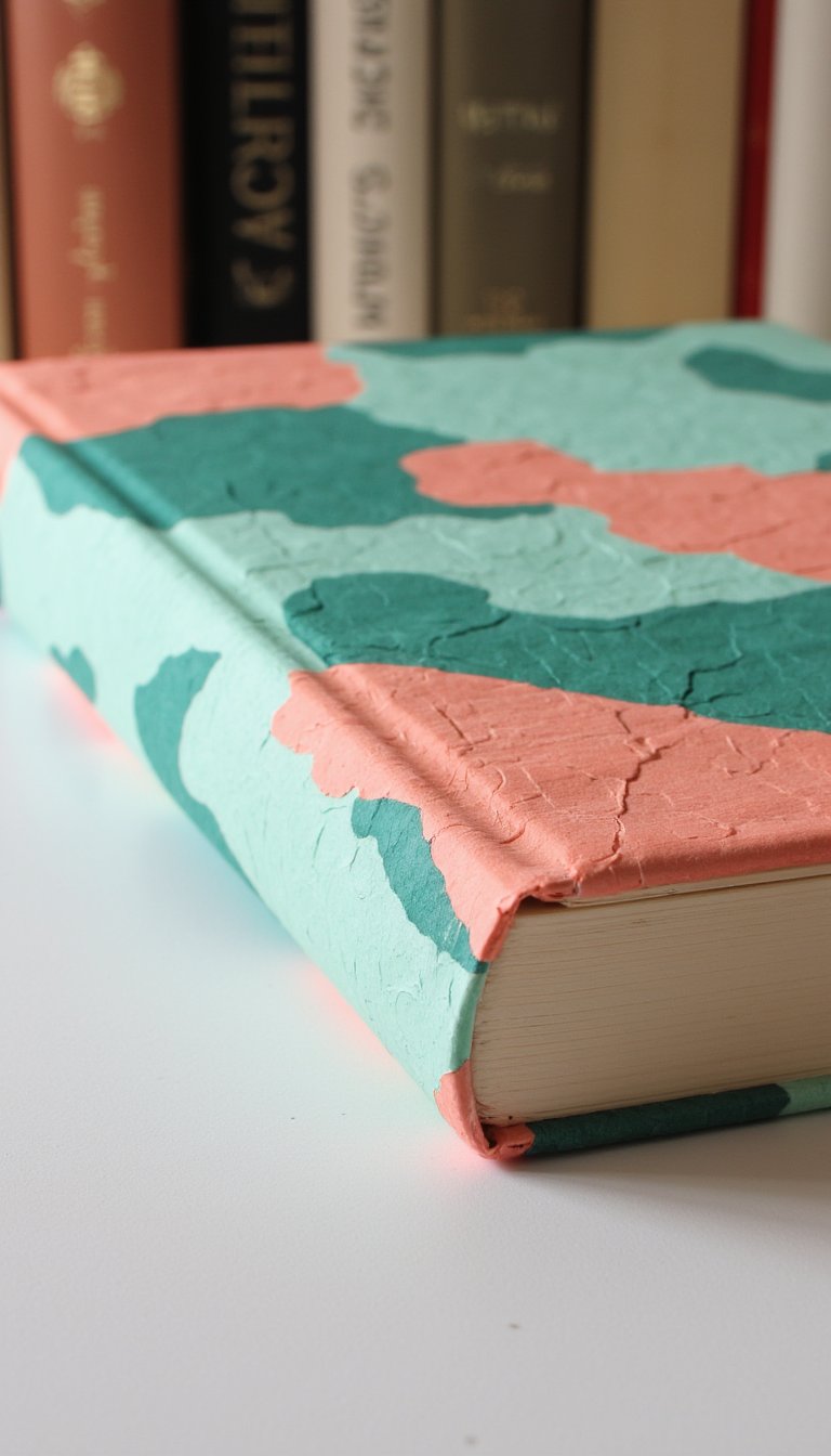 18. Personalized Book Covers