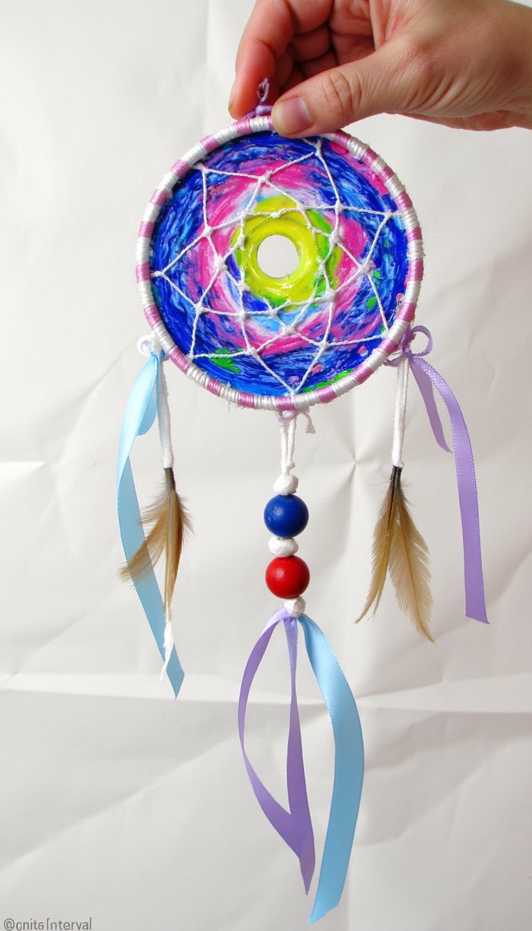 13. Upcycled CD Dream Catchers