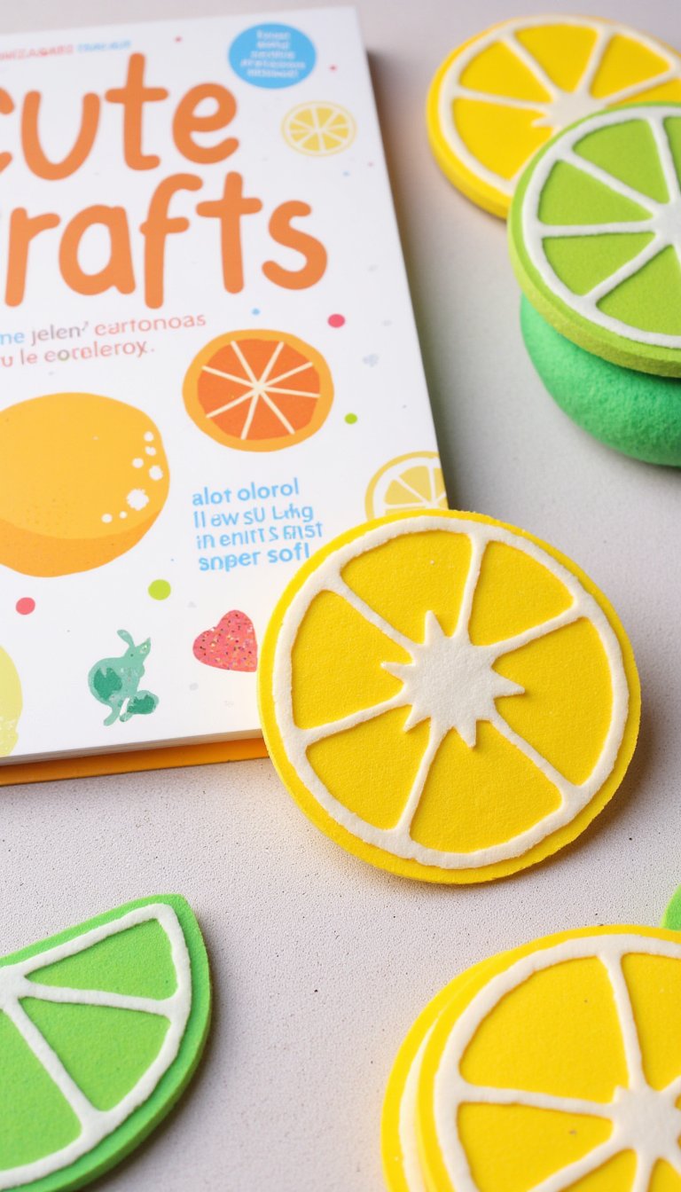 11. Citrus Slice Coasters