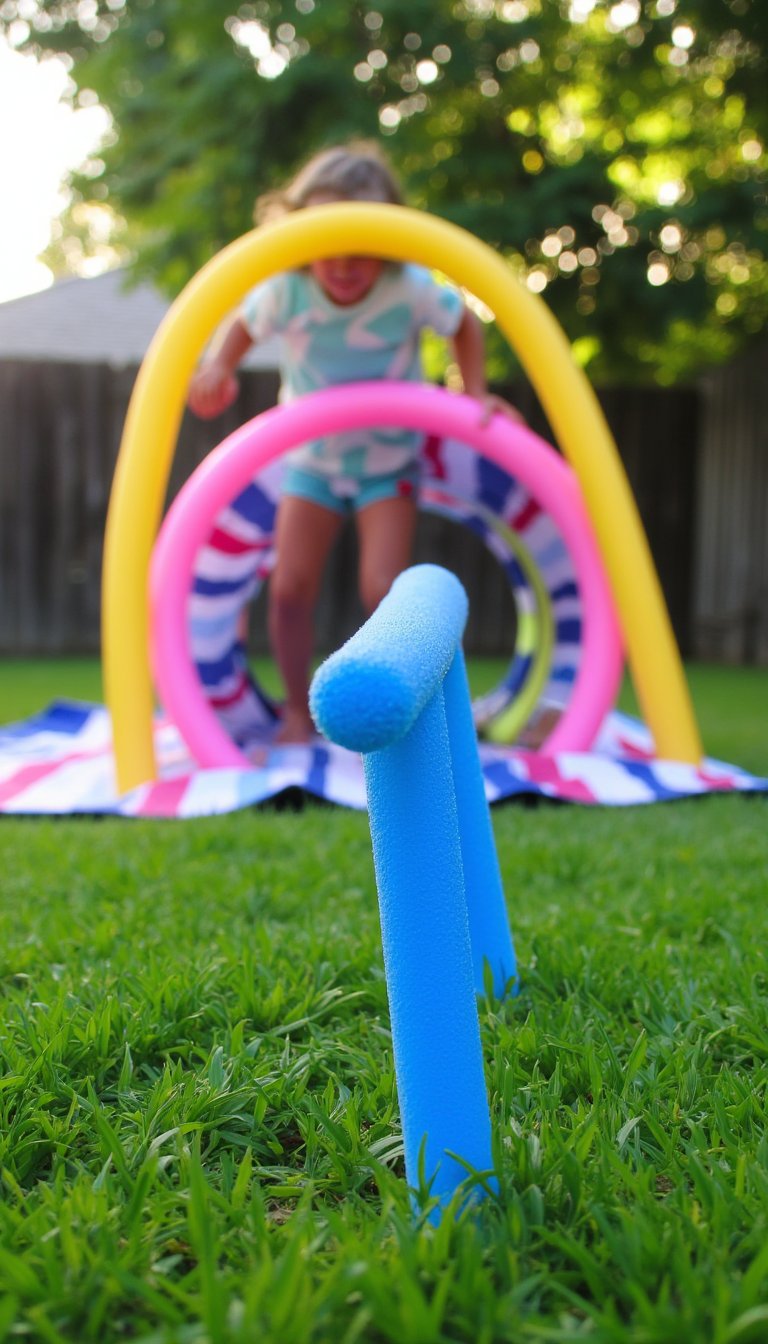 13. A Backyard Obstacle Course