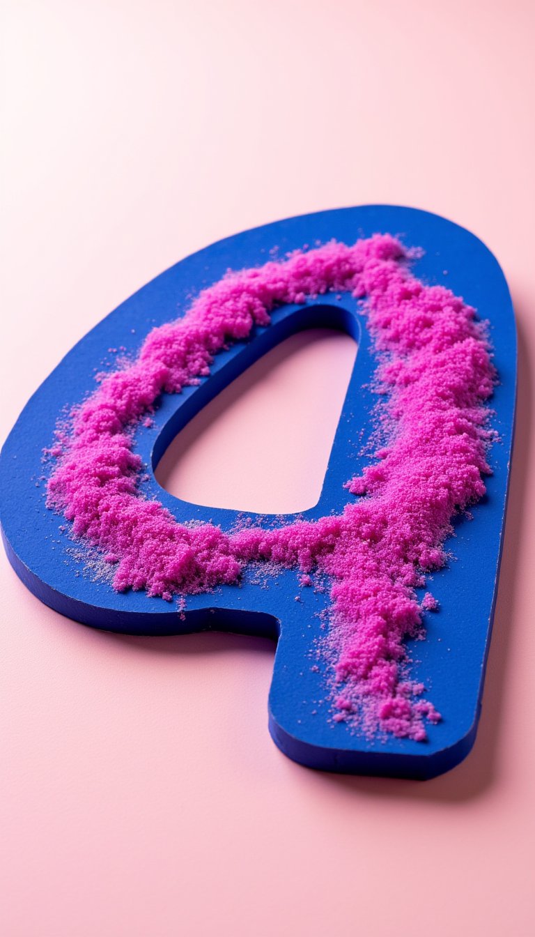 14. Glue & Sand G (Tactile Letter)