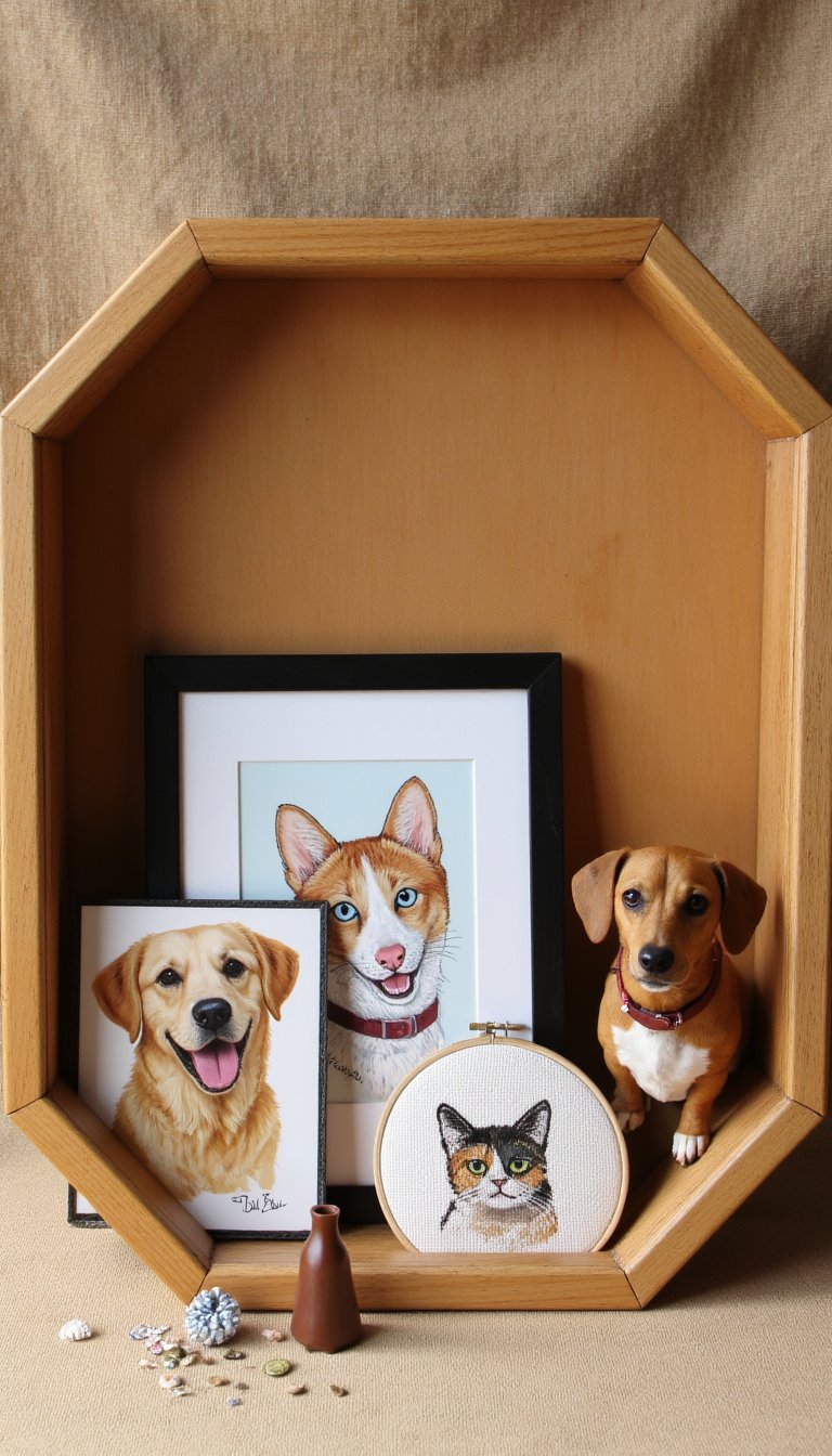 5. Custom Pet Portraits