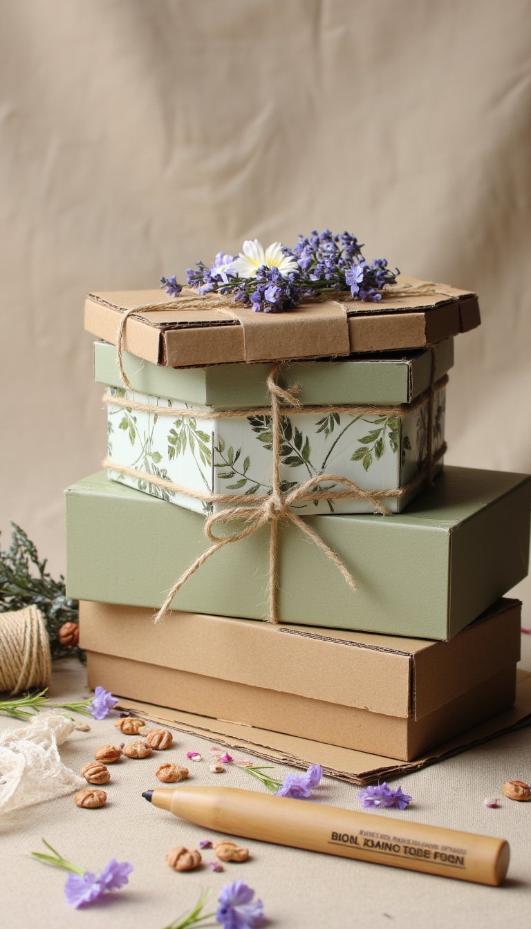 17. Handmade Gift Boxes
