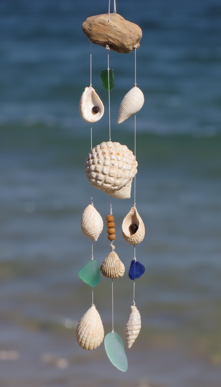 1. Seashell Wind Chimes