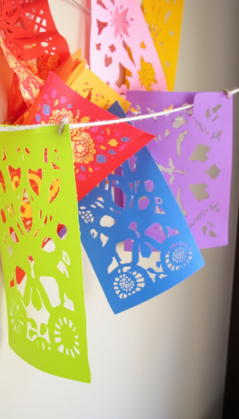 1. Papel Picado Banners: A Snip in Time