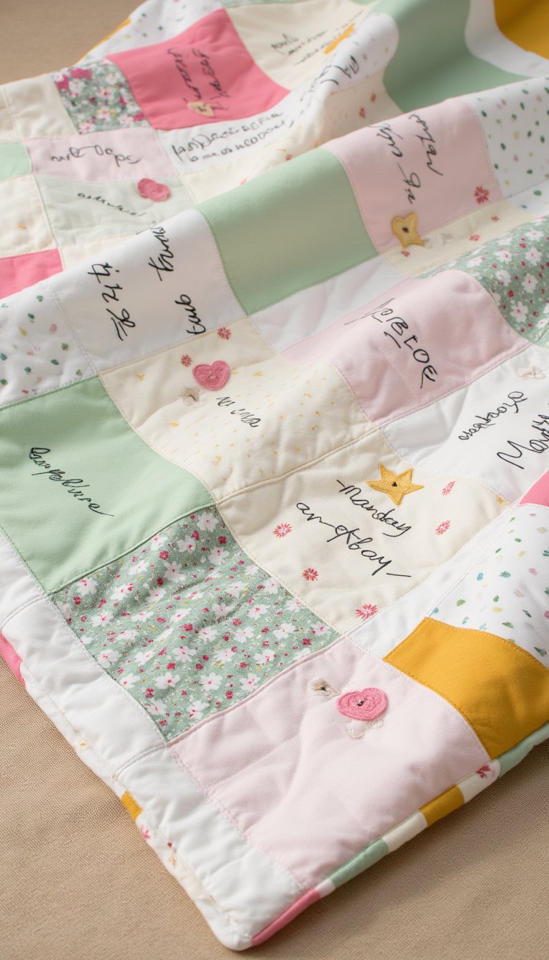 21. Birthday Message Quilt