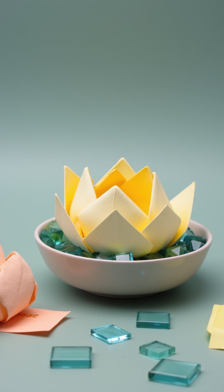 7. Origami Lotus Flower