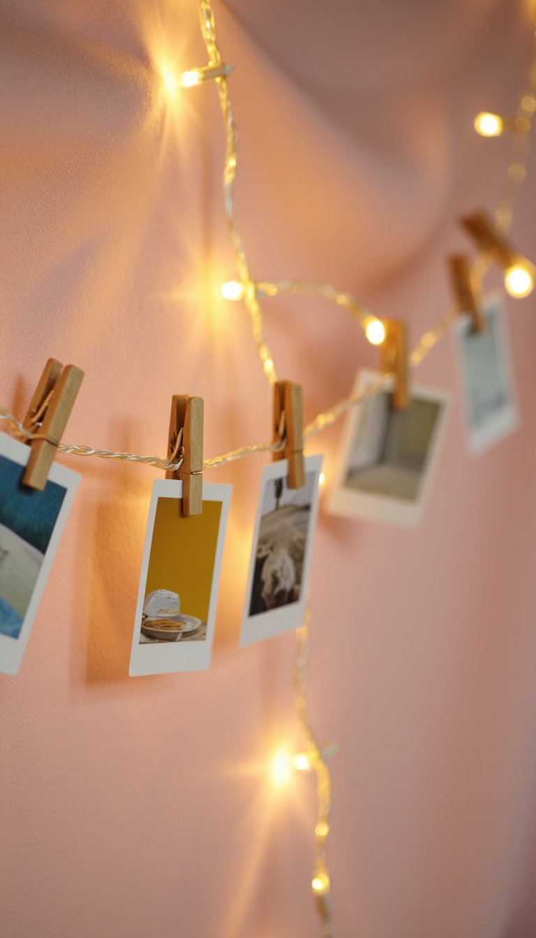 9. Photo Clip String Lights