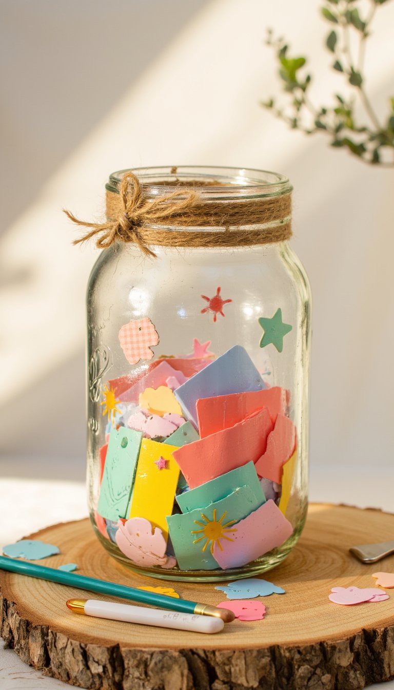 17. Personalized Summer Memory Jar