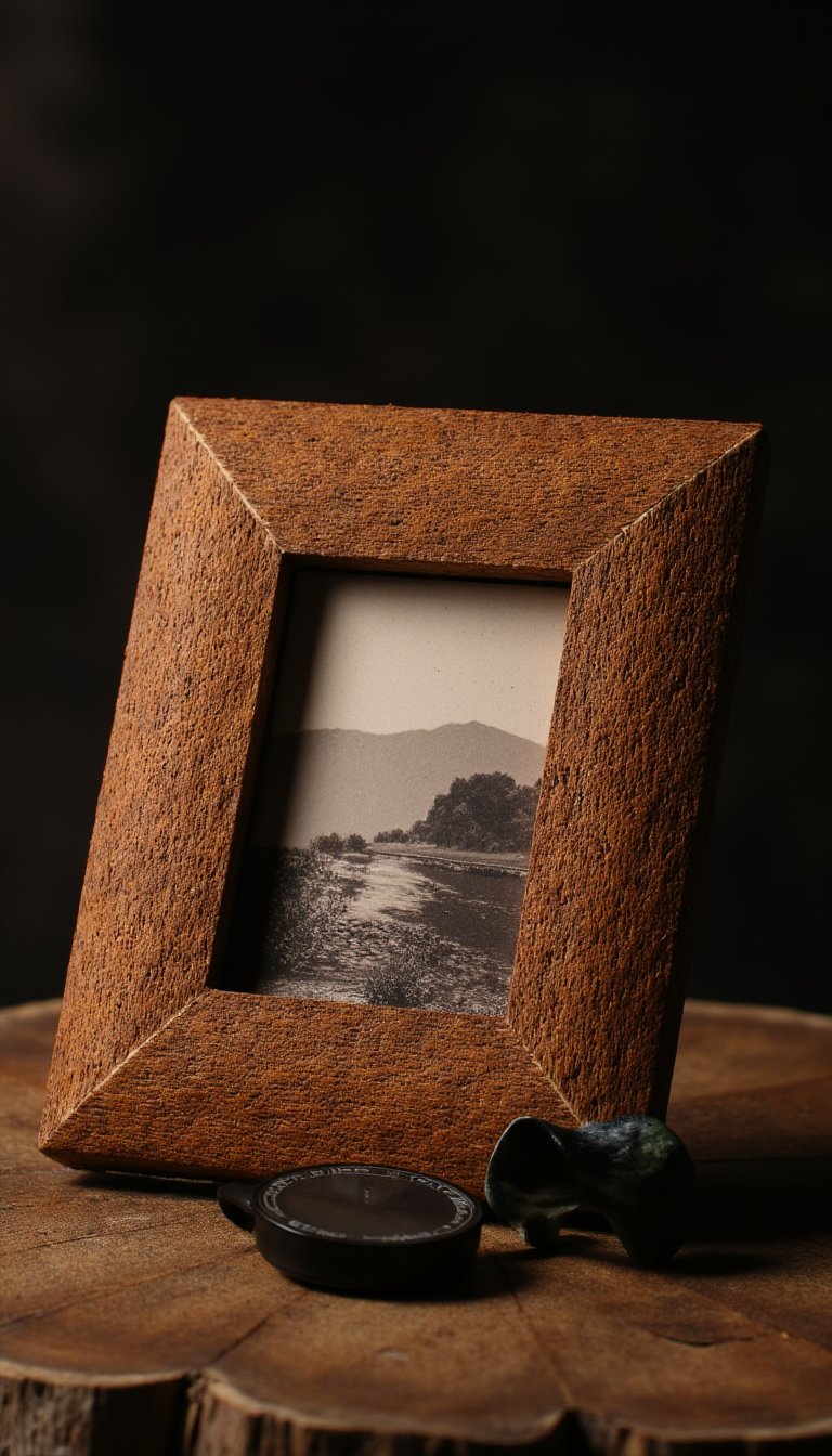 20. Vintage-Style Photo Frame