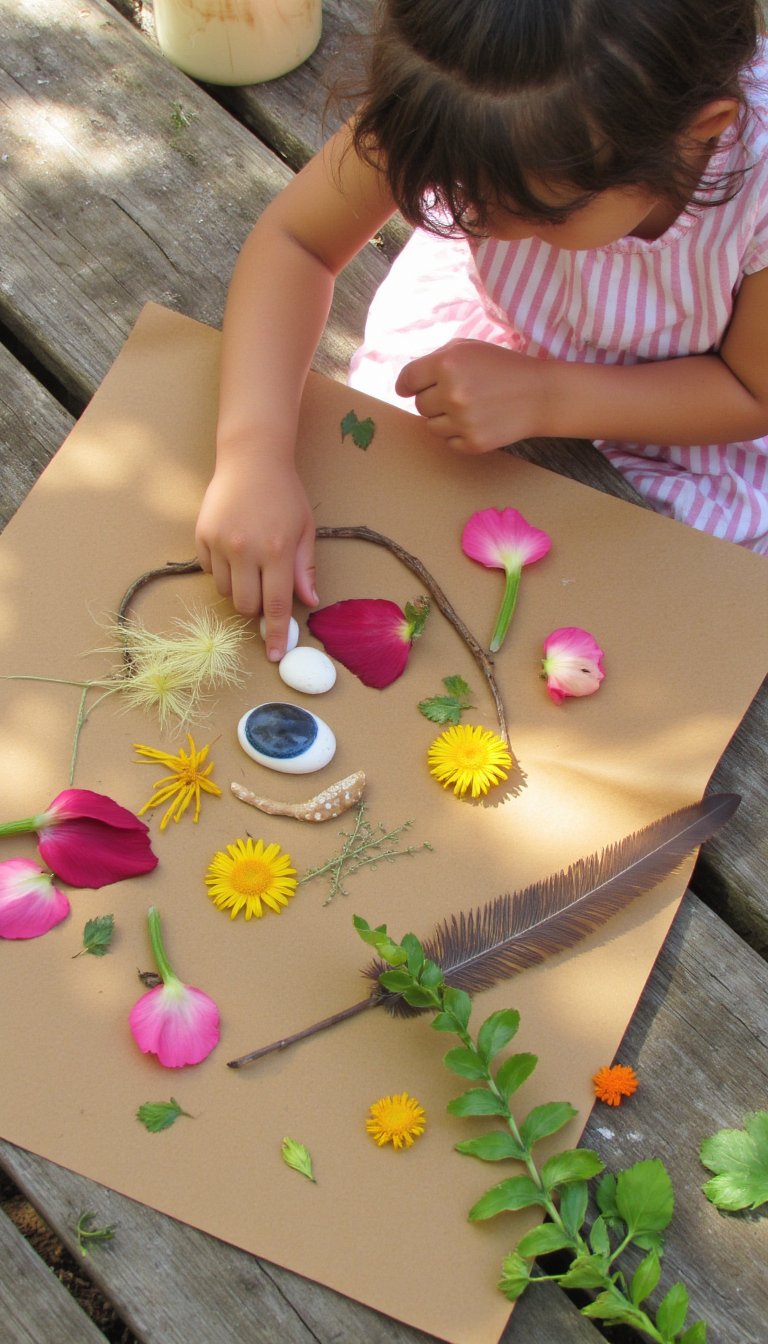 3. Nature Art Collage Masterpieces