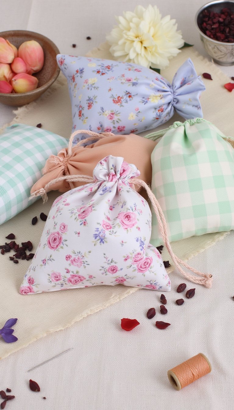 27. Fragrant Sachets for Drawers