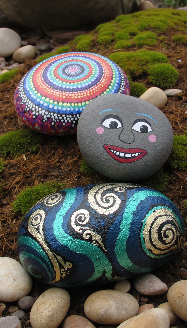 3. Painted Rock Art