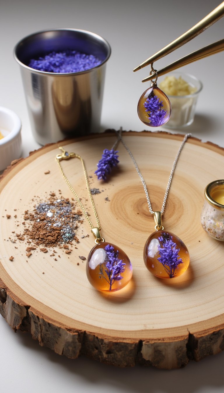 6. Resin Jewelry Making