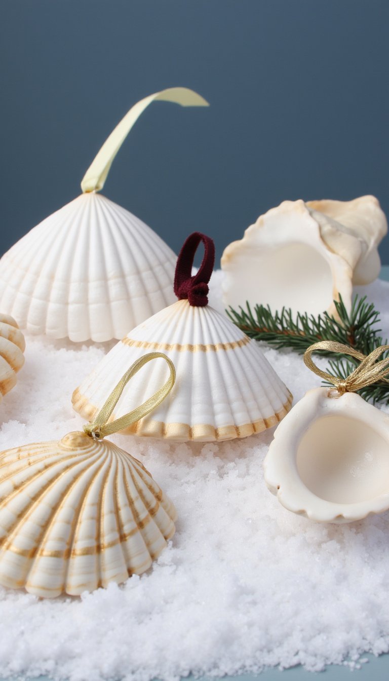9. Coastal Christmas Ornaments