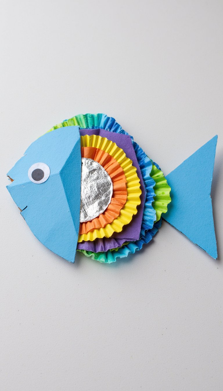 10. "The Rainbow Fish" Inspired Scales