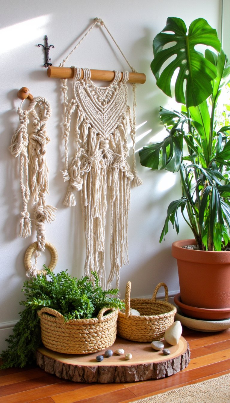 13. The Boho Macramé & Plant Haven