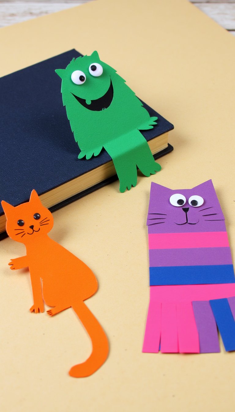 15. Character-Themed Bookmarks