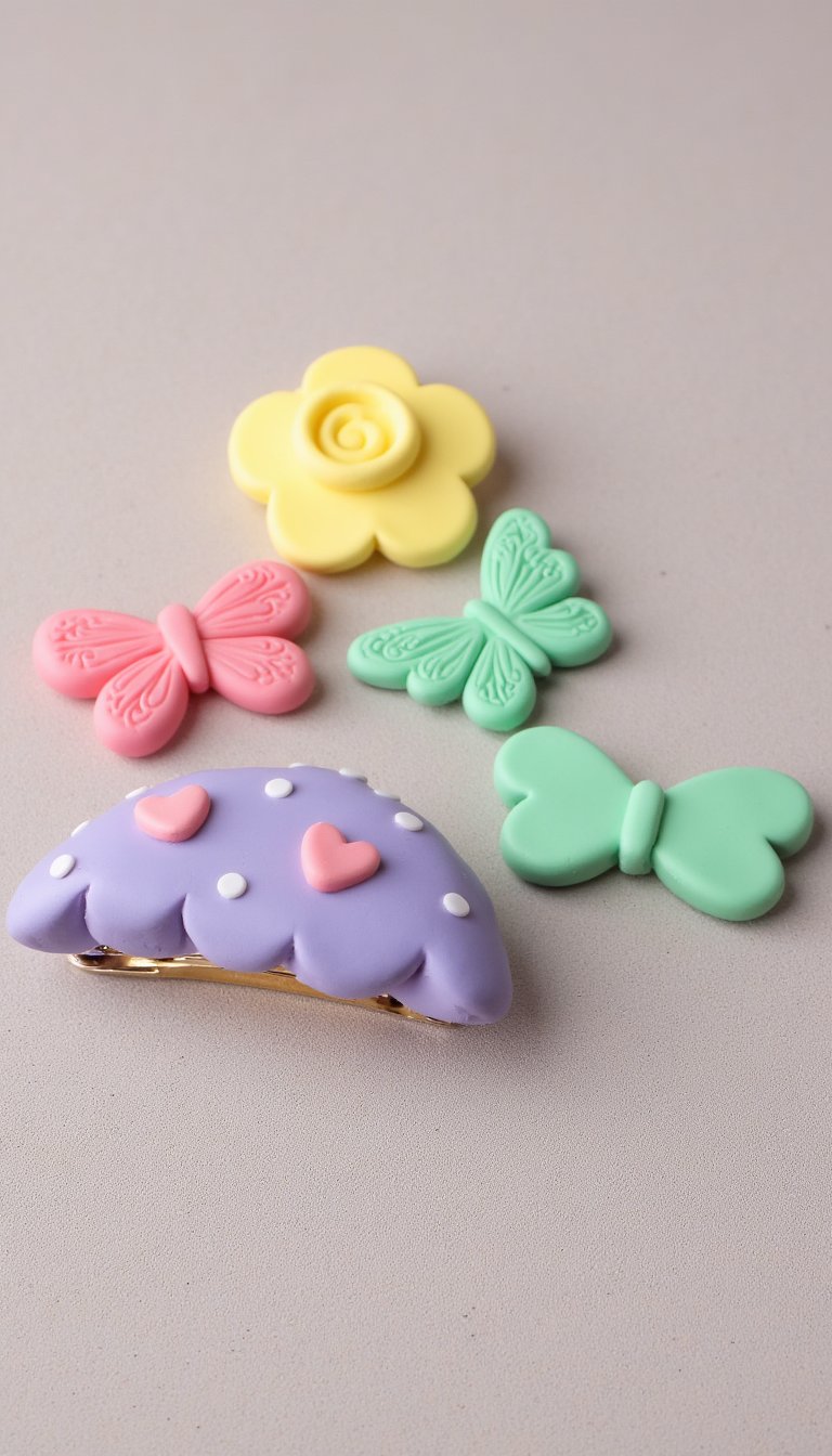 12. Playful Hair Clips and Barrettes