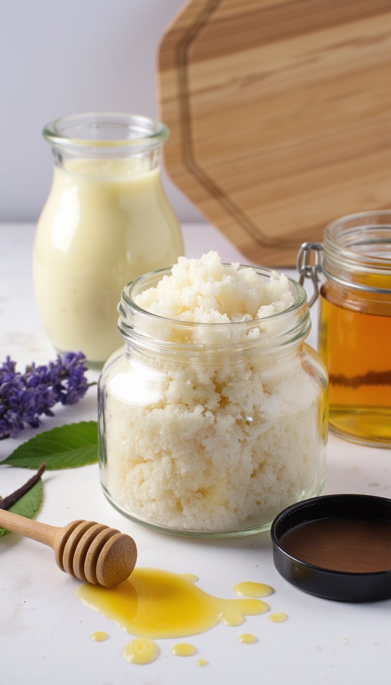 14. DIY Body Scrubs & Lip Balms