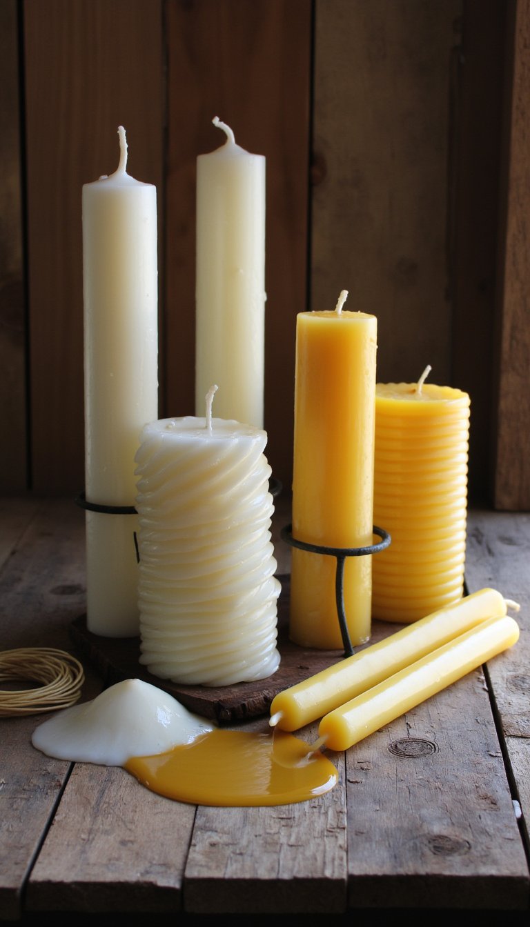 3. Hand-Dipped Taper Candles