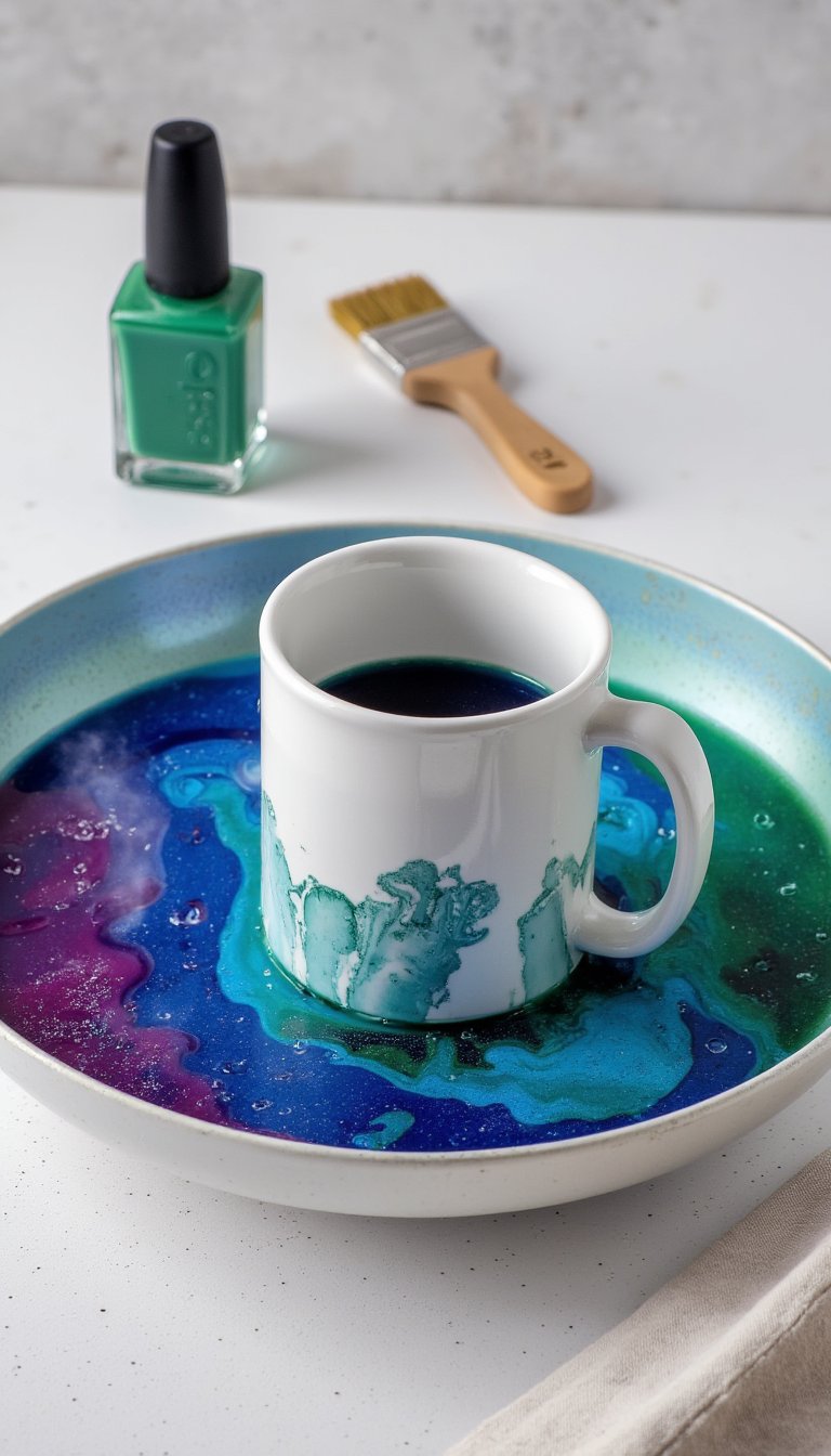 22. Marbled Mugs