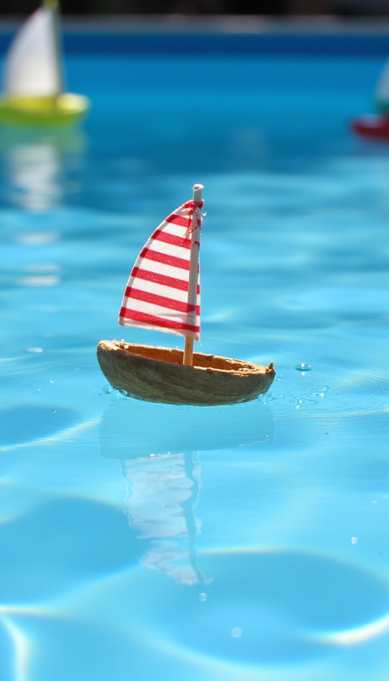 16. Sailboat from a Walnut Shell