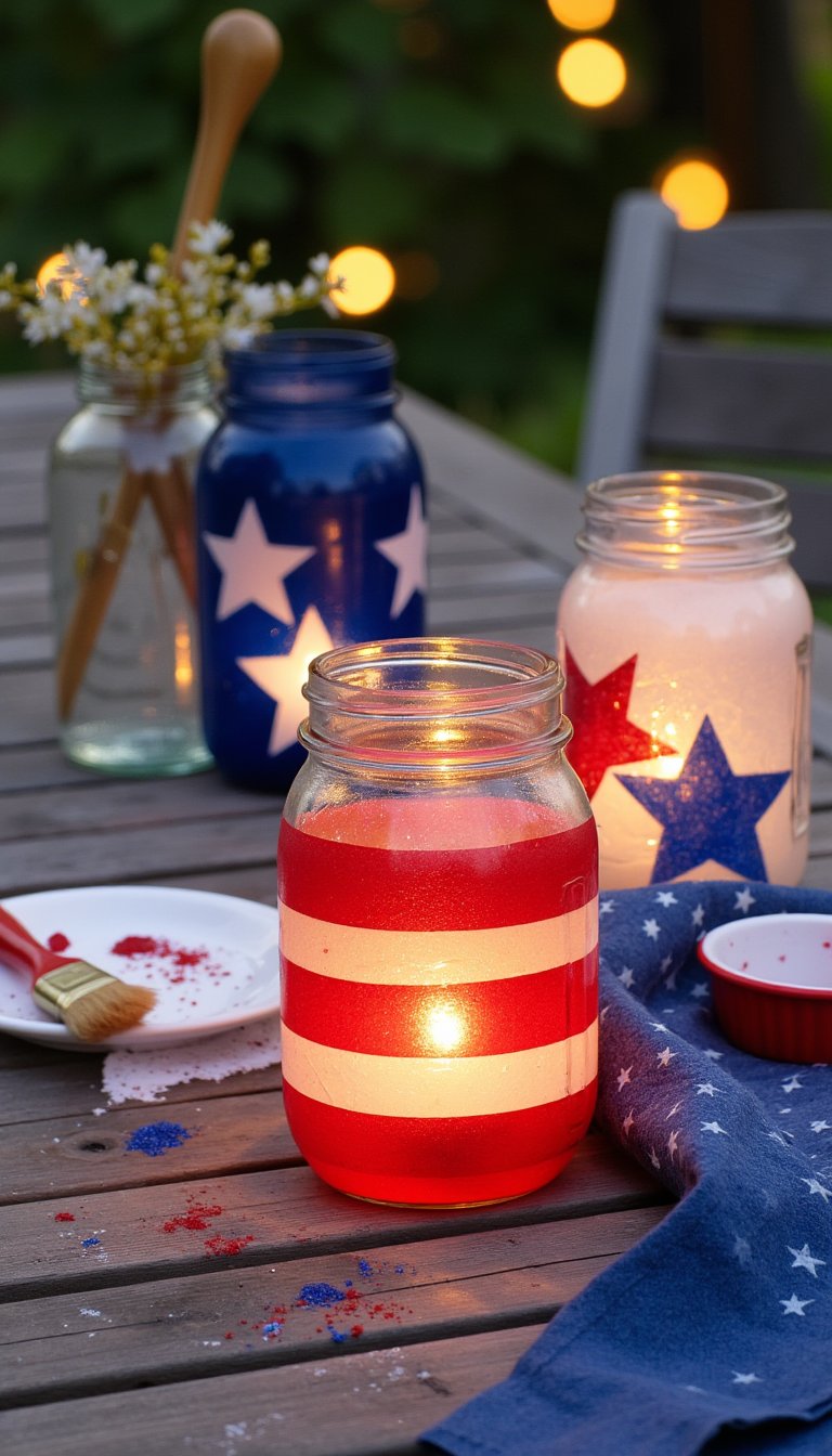 3. Mason Jar Firefly Lanterns