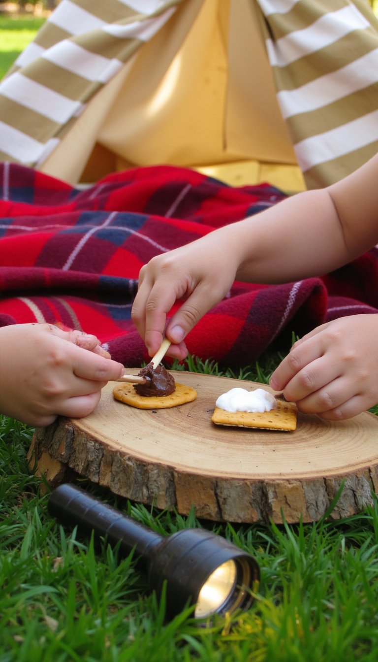 5. Backyard "Camping" Adventure