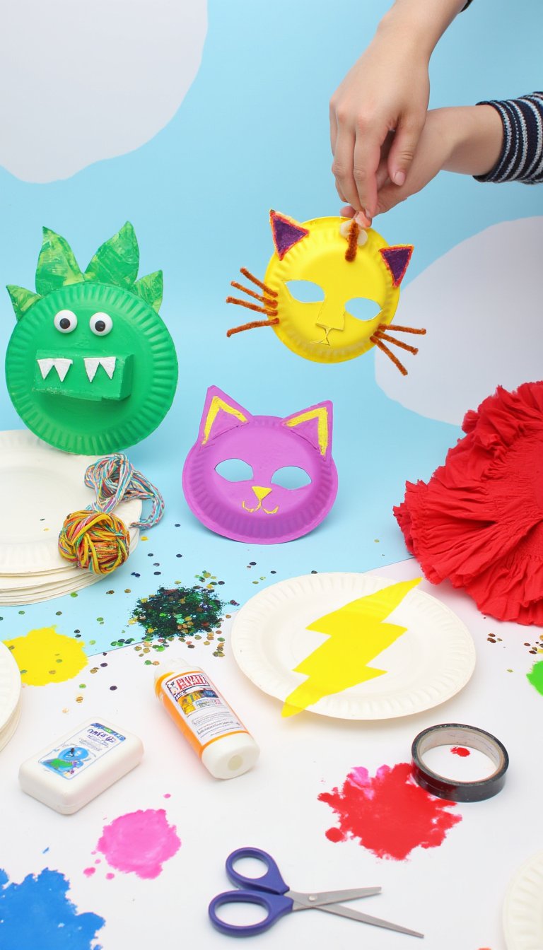 27. Paper Plate Masks