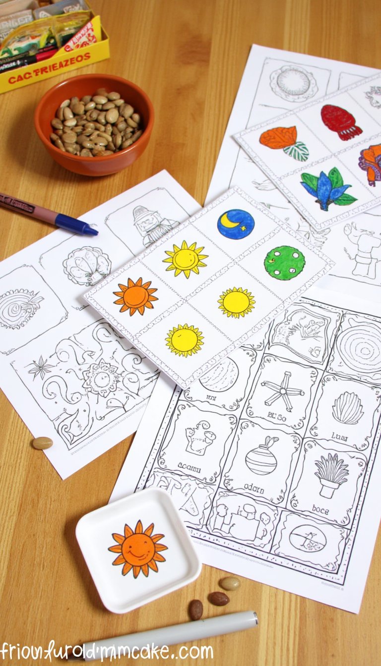 10. Printable & Colorful Loteria Cards