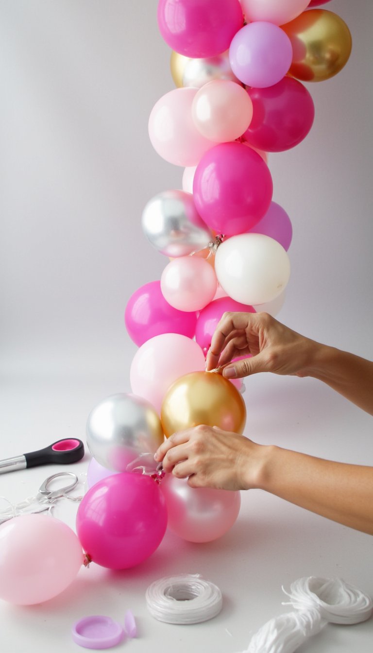 15. DIY Birthday Balloon Garland