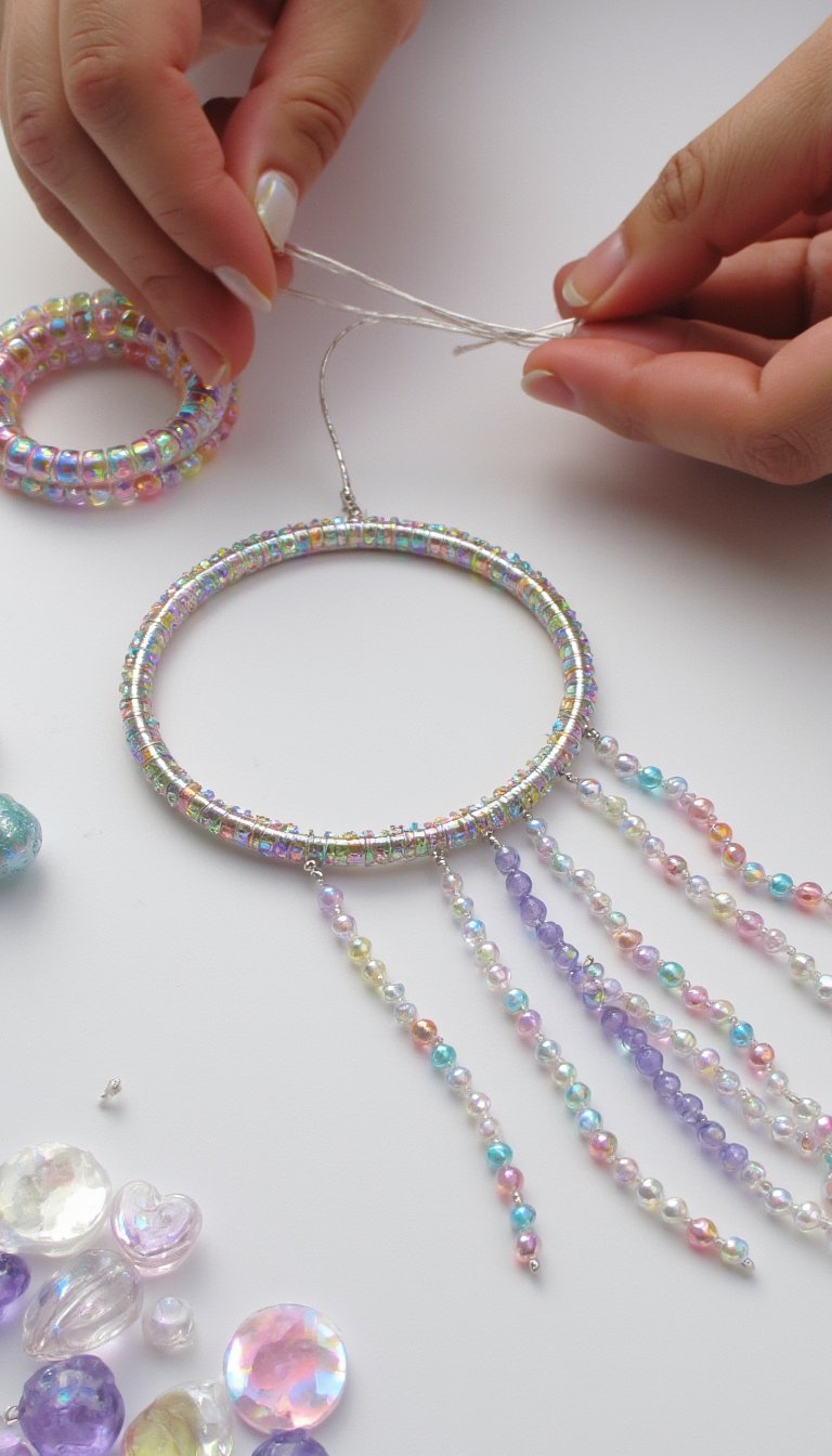 2. DIY Beaded Suncatchers