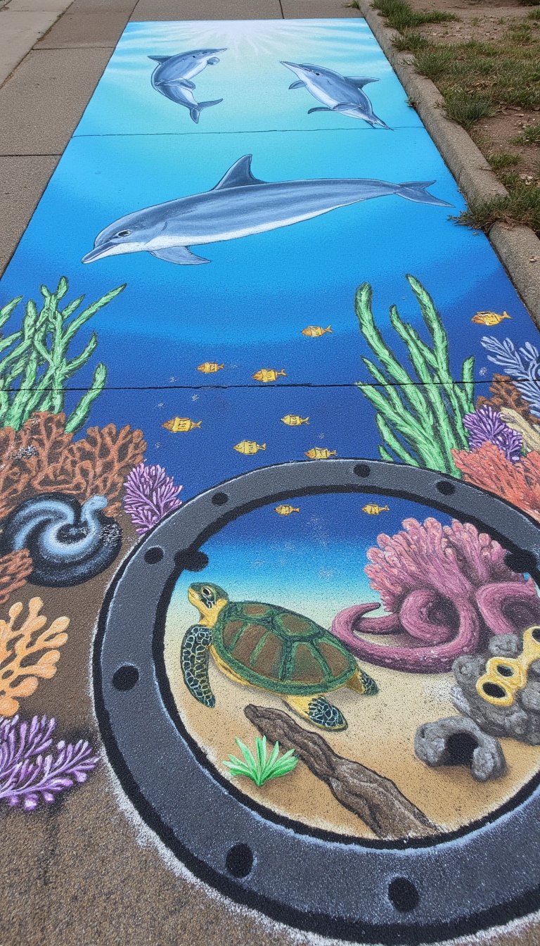 2. Underwater Ocean Scene