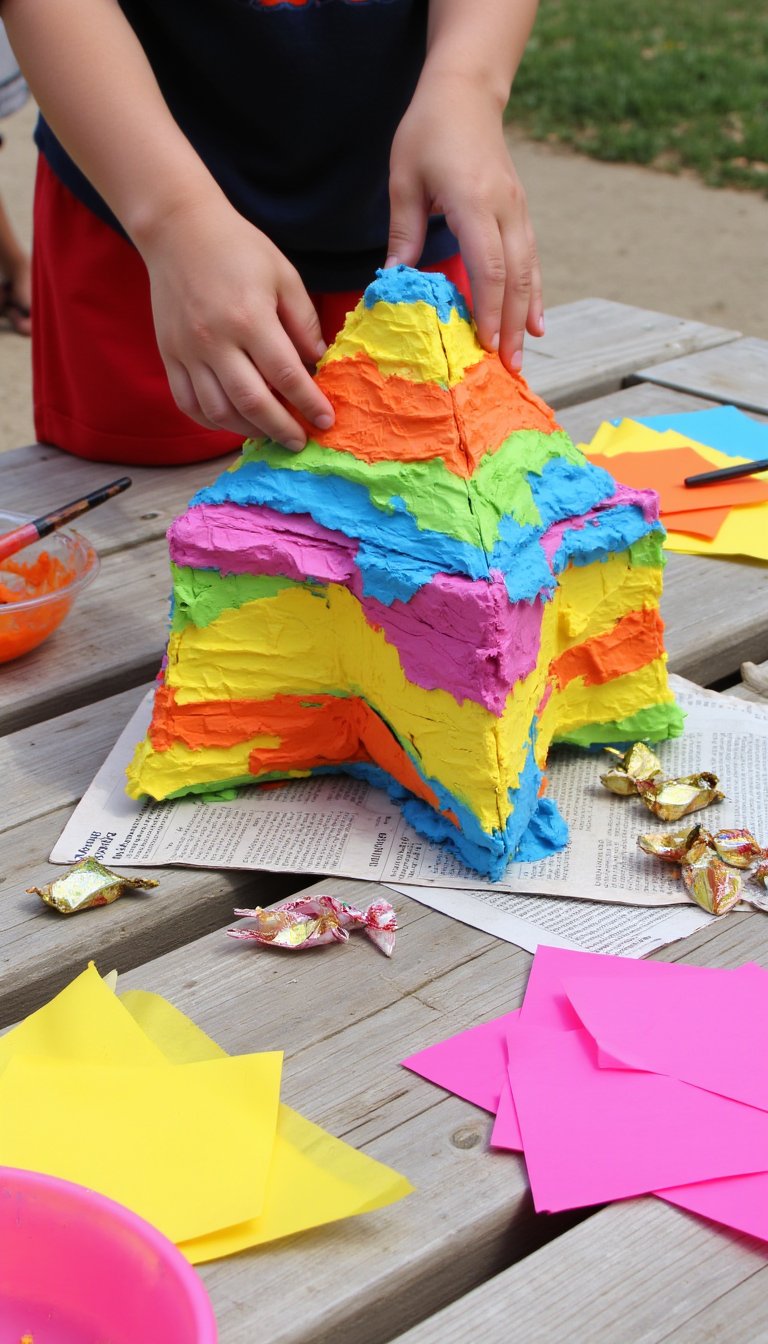 6. Paper Mache Piñatas
