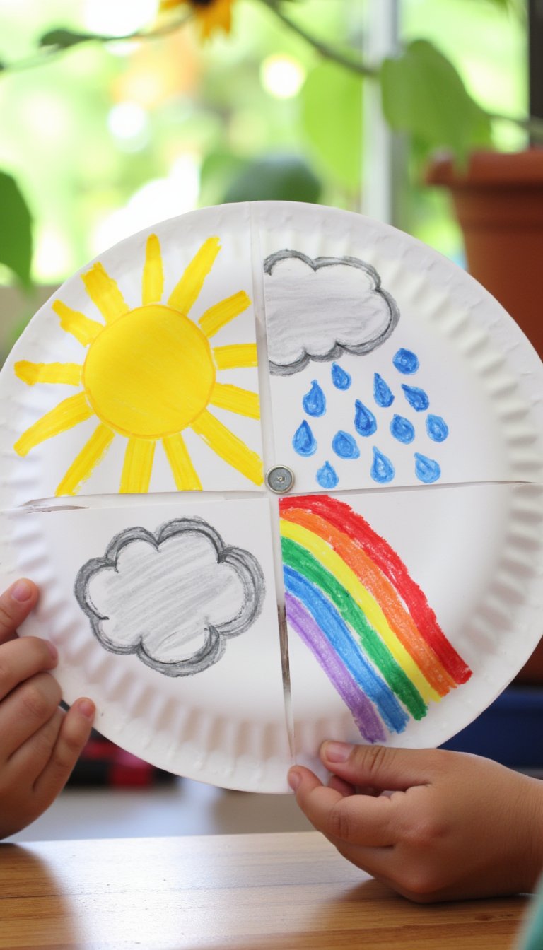 7. Weather Wheel Craft