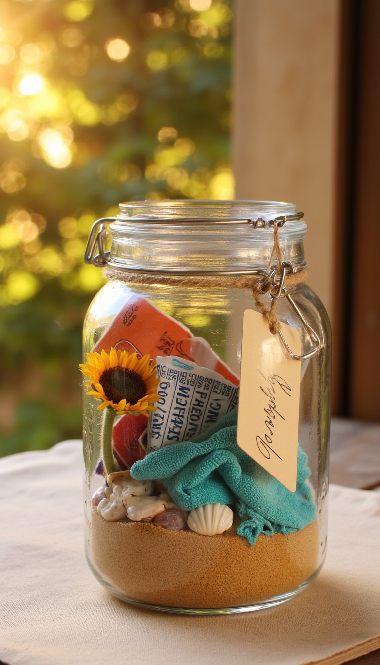 3. The "Summer in a Jar" Memory Vessel