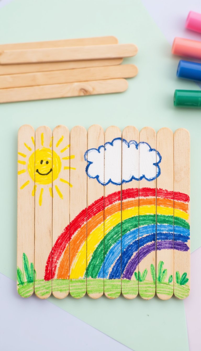 8. Popsicle Stick Puzzle