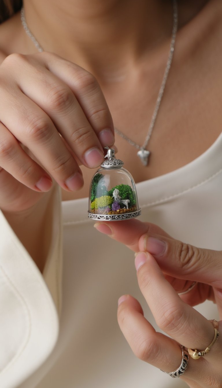 19. Micro-Terrarium in Jewelry
