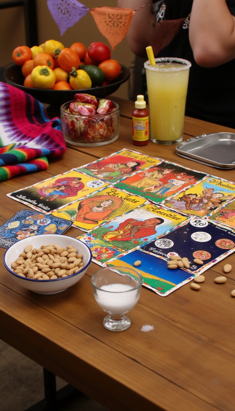 12. Incorporate a Fun "Loteria" (Mexican Bingo) Game Tournament