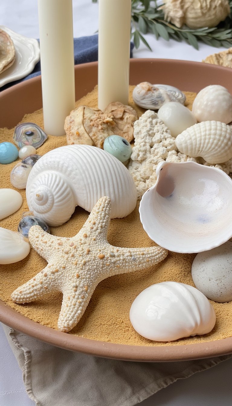 15. Grand Seashell Centerpiece