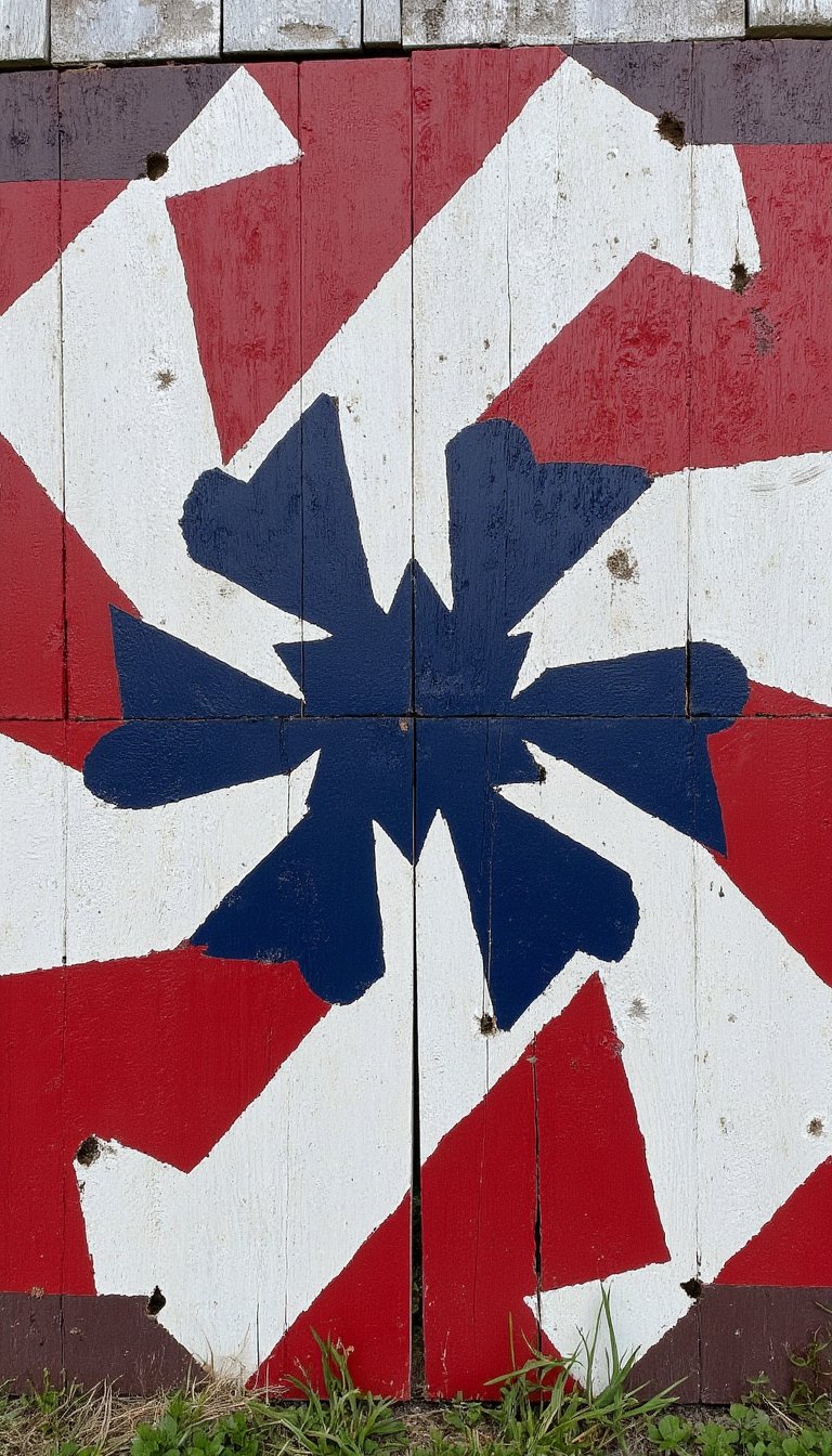 4. A "Barn Quilt" for Your Wall