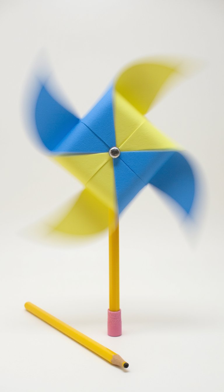 8. DIY Paper Pinwheels