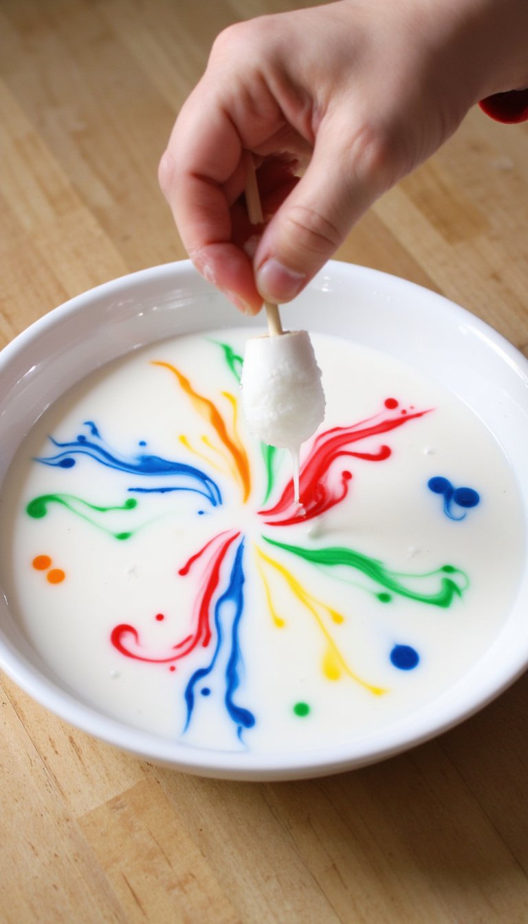 14. Magic Milk Fireworks