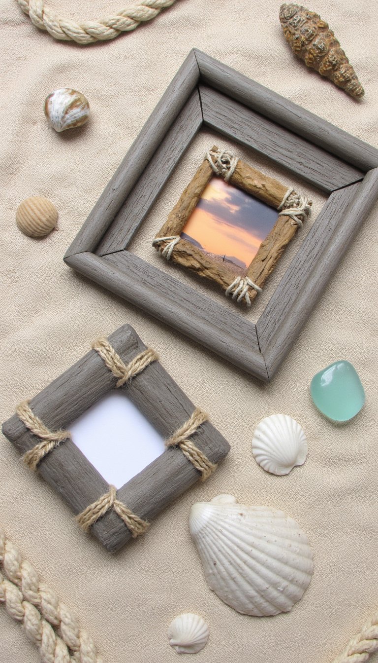 2. Driftwood Photo Frames