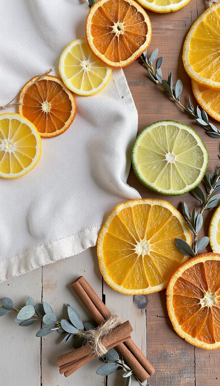 17. Dried Citrus Garland